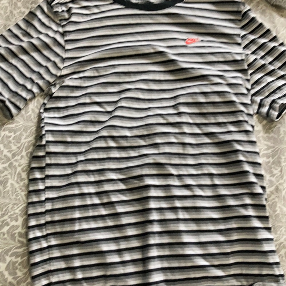 Striped nike tee